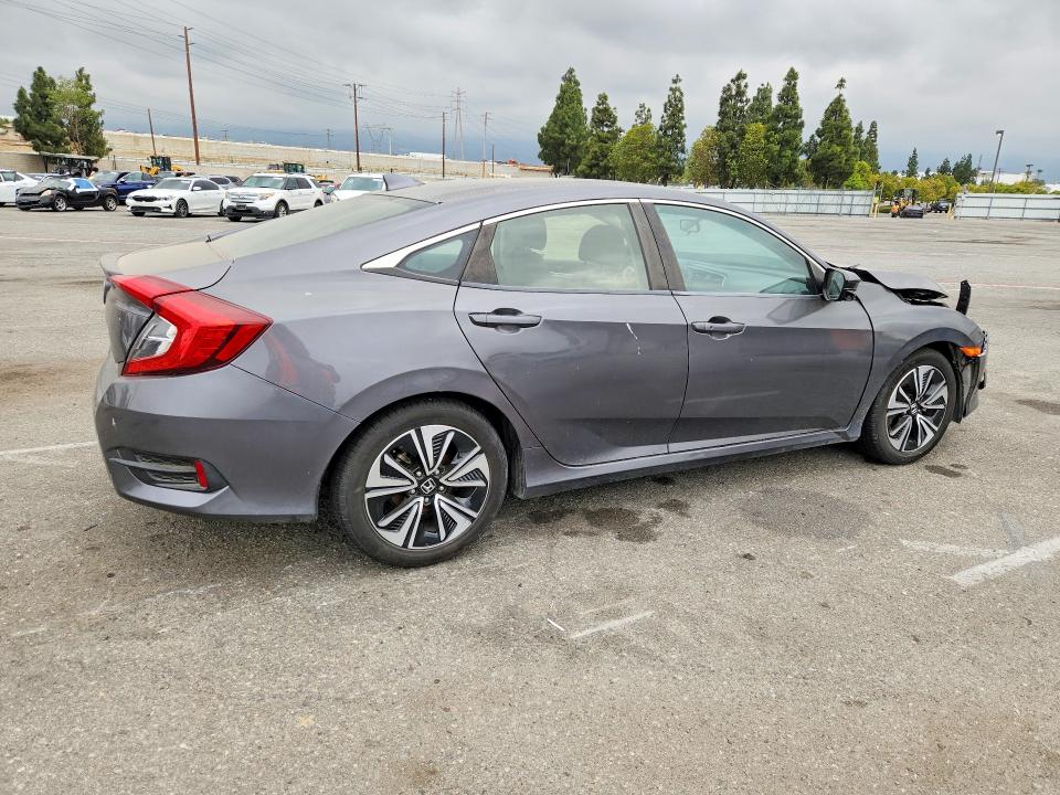 2019 Honda Civic VIN JHMFC1F39JX039167 COPART salvage auction — FRONT END, CA - SALVAGE CERTIFICATE, sold $3,150 on 2026-07-21 (photo 3)