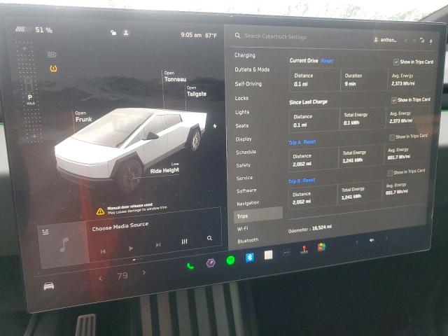 2024 Tesla Cybertruck VIN 7G2CEHEE3RA048554 COPART salvage auction — MINOR DENT/SCRATCHES, Va - Cert Of Title-Salvage Rebuilt, sold $56,500 on 2026-07-29 (photo 7)