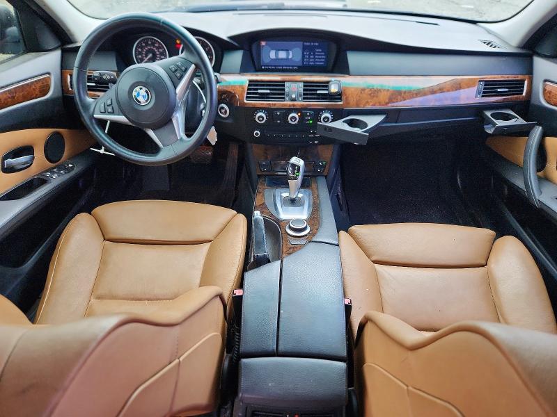 2008 BMW 5 series VIN WBANW53578CT49947 COPART salvage auction — MINOR DENT/SCRATCHES, Ar - Cert Of Title-Salvage, sold $350 on 2026-07-27 (photo 8)