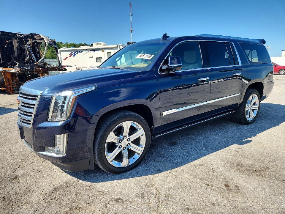 2018 Cadillac Escalade VIN 1GYS4KKJ0JR343154 — COPART salvage auction photo
