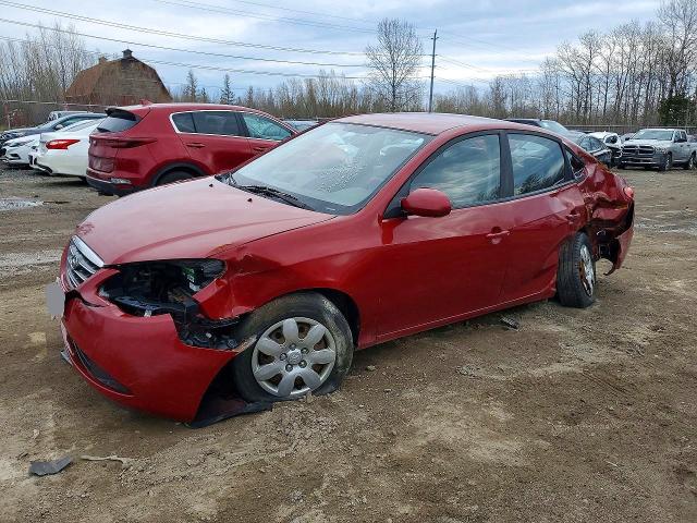 2009 Hyundai Elantra VIN KMHDU45D39U736831 COPART salvage auction — FRONT END, ON - PERMIT SALVAGE, sold $100 on 2026-07-14 (photo 1)
