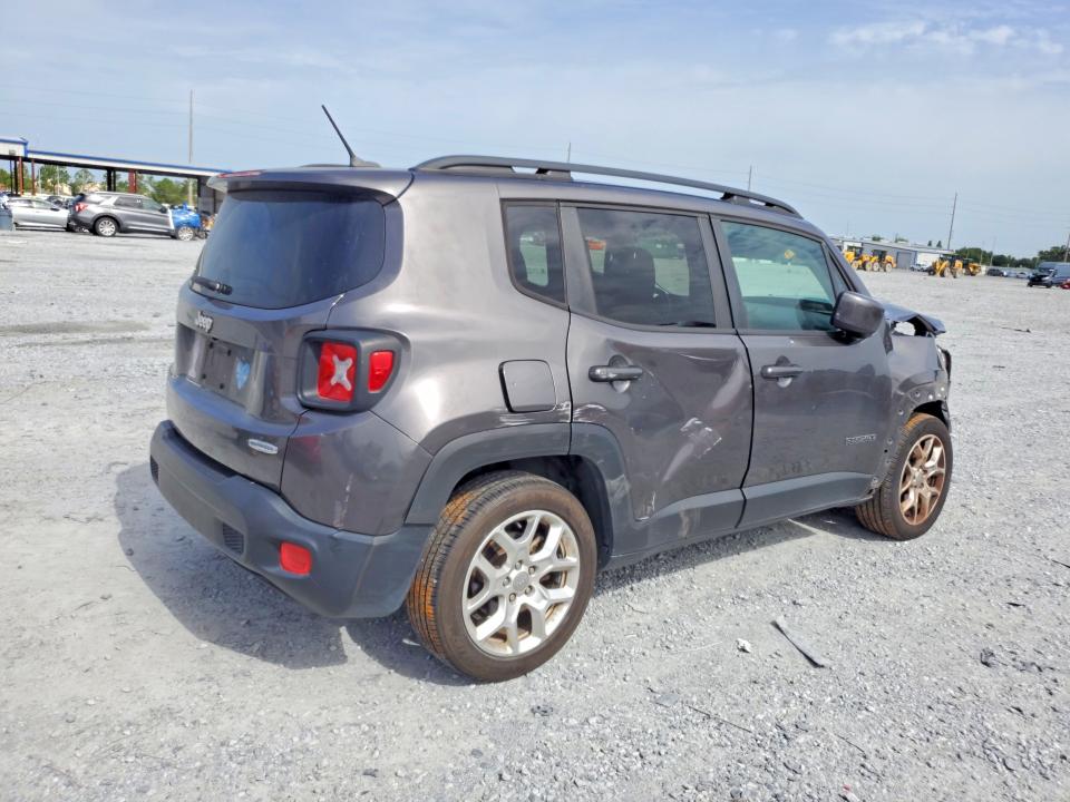 2017 Jeep Renegade VIN ZACCJABB6HPF31742 COPART salvage auction — FRONT END, Salvage Title, sold $15 on 2026-07-24 (photo 3)