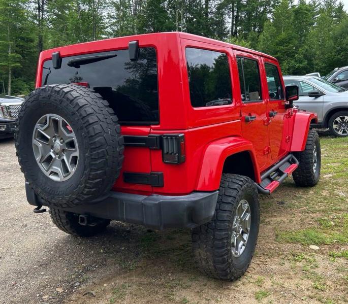 2016 Jeep Wrangler unlimited VIN 1C4BJWFG2GL182208 COPART salvage auction — NORMAL WEAR, Nh - Certificate Of Title (P), sold $7,500 on 2026-08-18 (photo 4)