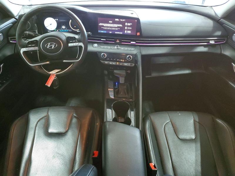 2023 Hyundai Elantra VIN KMHLN4AJ2PU056906 COPART salvage auction — FRONT END, Ny - Mv-907A Salvage Certificate, sold $8,600 on 2026-07-20 (photo 8)