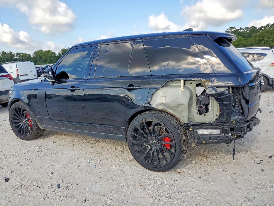 2020 Land rover RANGE ROVER VIN SALGS2RU2LA591434 COPART salvage auction — REAR END, Tx - Certificate Of Title, sold $21,300 on 2026-09-22 (photo 2)