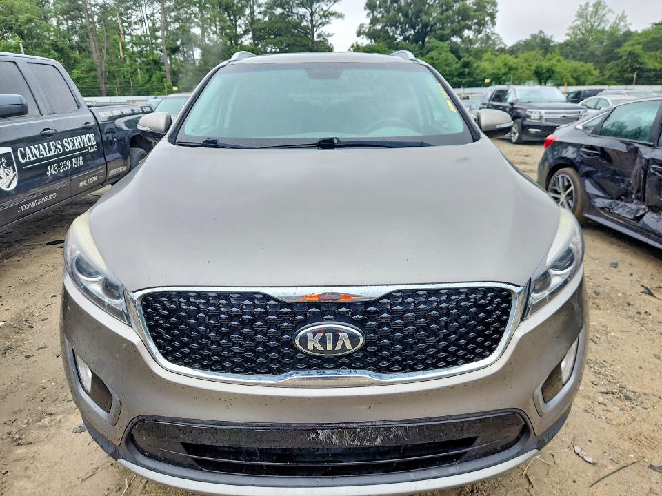 2016 Kia Sorento VIN 5XYPH4A58GG153285 COPART salvage auction — REAR END, Fl - Cert Of Title Slvg Rebuildable, sold $725 on 2026-07-14 (photo 5)