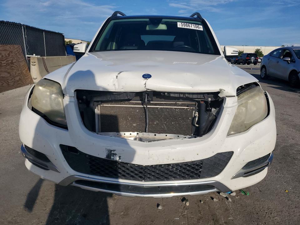 2014 Mercedes-benz Glk-klasse VIN WDCGG5HB0EG194504 COPART salvage auction — FRONT END, Fl - Cert Of Title Slvg Rebuildable, sold $2,550 on 2026-07-14 (photo 5)