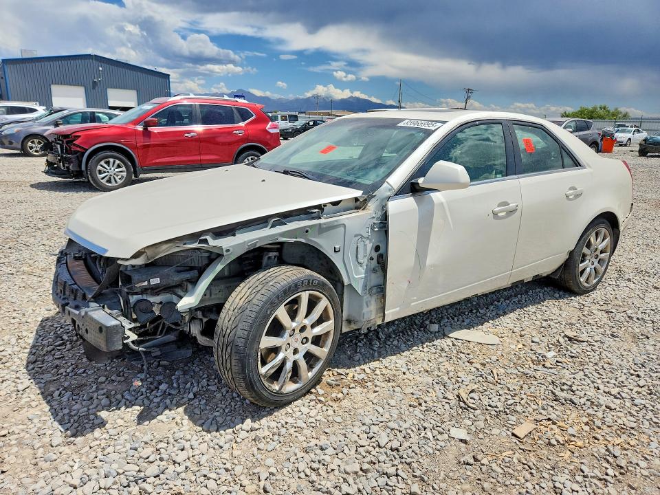 2008 Cadillac Cts VIN 1G6DV57V880159056 COPART salvage auction — VANDALISM, UT - SALVAGE CERTIFICATE, sold $150 on 2026-07-17 (photo 1)
