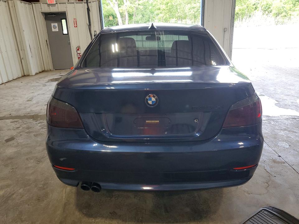 2008 BMW 5 series VIN WBANV93558CZ67844 COPART salvage auction — FRONT END, NY - MV-907A SALVAGE CERTIFICATE, sold $450 on 2026-07-15 (photo 6)