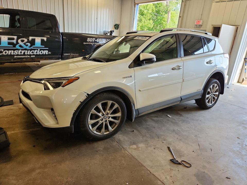 2016 Toyota Rav 4 VIN JTMDJREVXGD018418 COPART salvage auction — FRONT END, MN - CERT OF TITLE-SALVAGE, sold $250 on 2026-07-23 (photo 1)