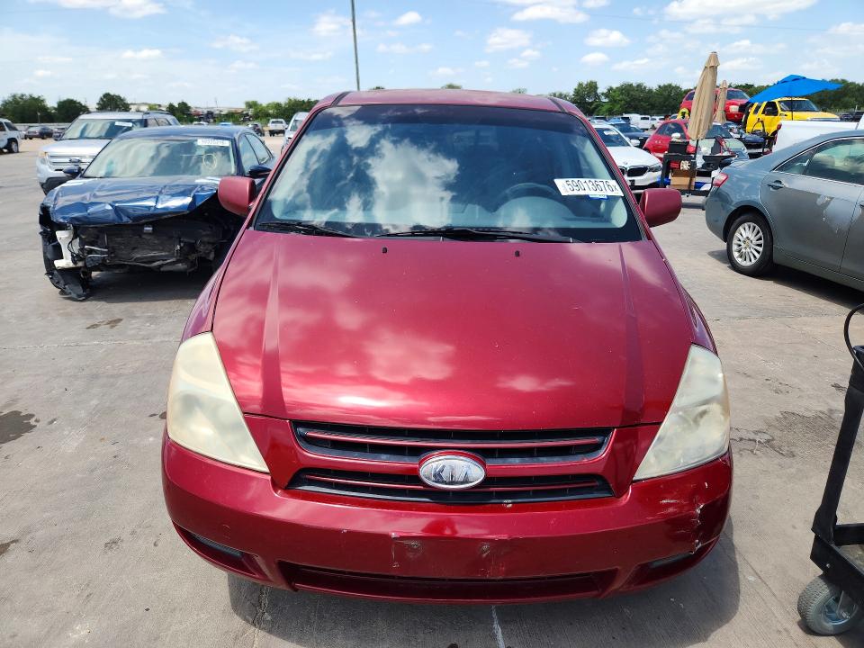 2006 Kia SEDONA VIN KNDMB233X66038693 COPART salvage auction — NORMAL WEAR, TX - CERTIFICATE OF TITLE, sold $675 on 2026-07-09 (photo 5)
