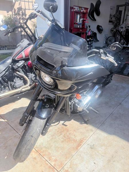 2024 Harley-davidson Fxlrst VIN 1HD1YXZ23RB013772 COPART salvage auction — MINOR DENT/SCRATCHES, Ca - Cert Of Title-Salvaged (P), sold $4,200 on 2026-07-23 (photo 2)