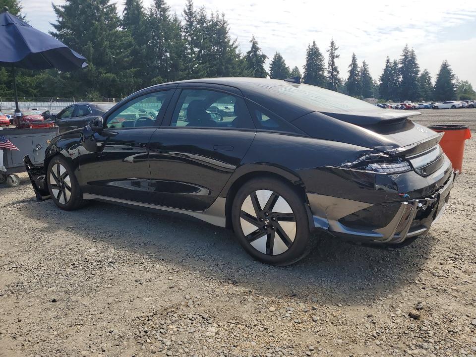 2025 Hyundai Ioniq 6 VIN KMHM24AC8SA098876 COPART salvage auction — REAR END, WA - BILL OF SALE, sold $9,900 on 2026-08-21 (photo 2)