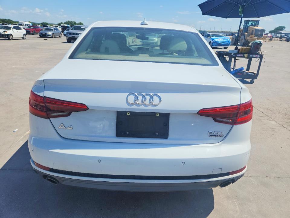 2017 Audi A4 VIN WAUENAF44HN025213 COPART salvage auction — NORMAL WEAR, Tx - Certificate Of Title, sold $3,600 on 2026-07-21 (photo 6)