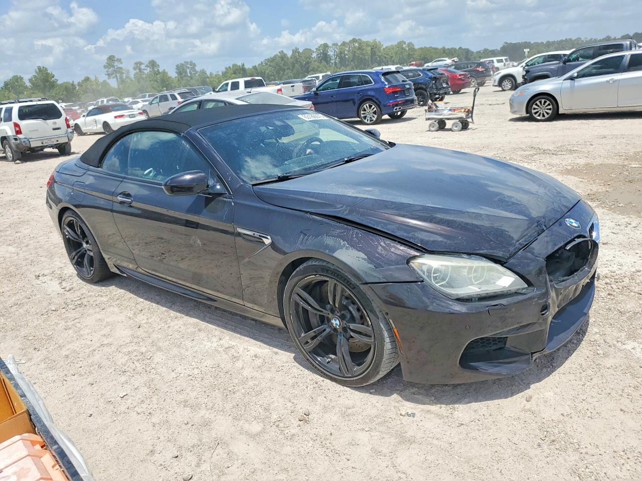 2014 BMW M6 VIN WBSLZ9C5XEDZ78531 COPART salvage auction — Front End, TN - SALVAGE CERTIFICATE, sold $12,400 on 2026-09-08 (photo 4)