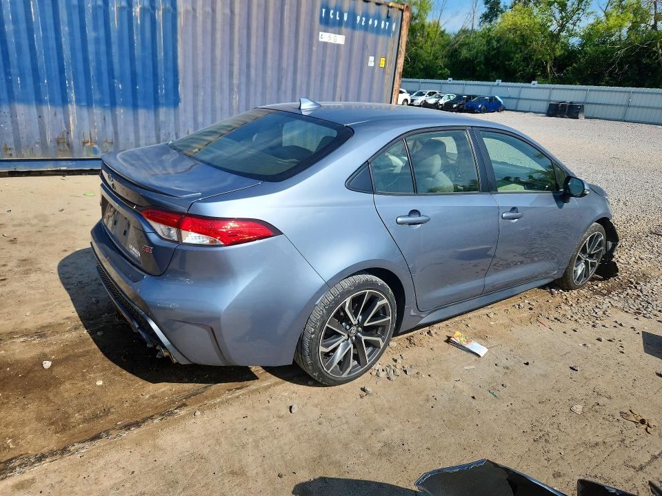2020 Toyota Corolla VIN JTDS4RCE0LJ006646 COPART salvage auction — FRONT END, Wi - Cert Of Title-Salvage Vehicle, sold $5,000 on 2026-08-01 (photo 3)