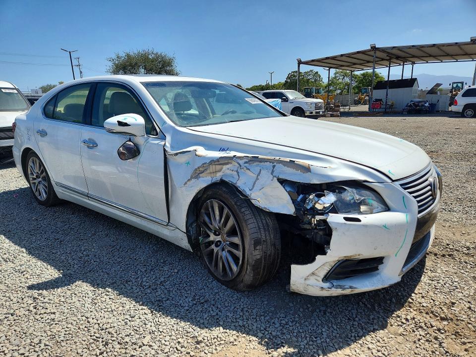 2014 Lexus Ls VIN JTHBL5EF8E5130482 COPART salvage auction — FRONT END, CA - SALVAGE CERTIFICATE, sold $250 on 2026-07-21 (photo 4)