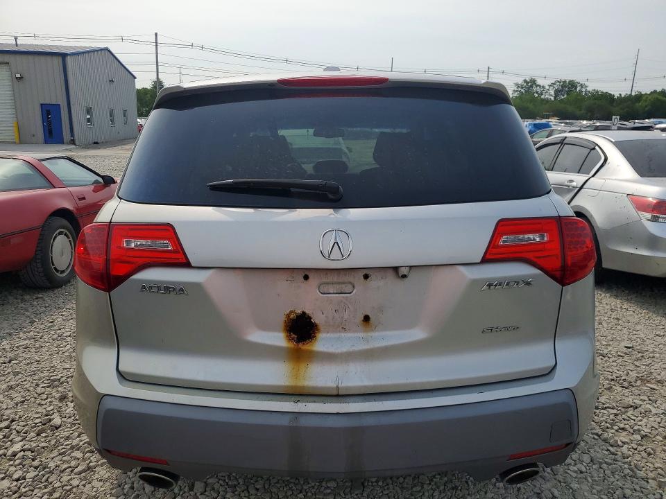 2009 Acura Mdx VIN 2HNYD286X9H522214 COPART salvage auction — FRONT END, Ma - Cert Of Title-Reconstrctd Coll, sold $125 on 2026-07-30 (photo 6)