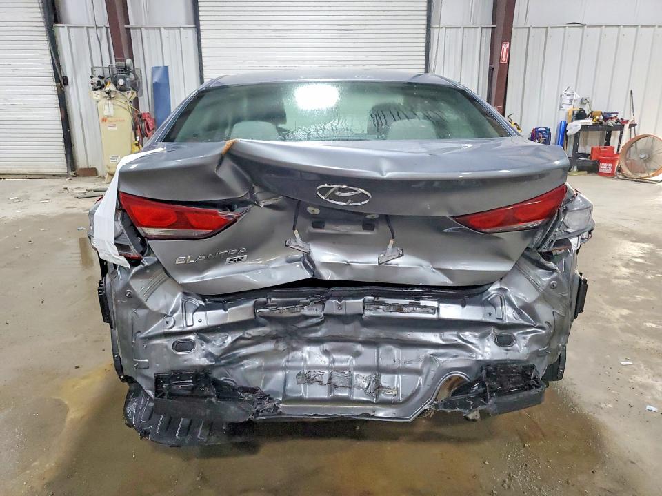 2018 Hyundai Elantra VIN KMHD74LF3JU578796 COPART salvage auction — REAR END, PA - CERTIFICATE OF SALVAGE, sold $525 on 2026-07-29 (photo 6)