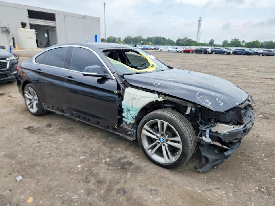 2019 BMW 4er VIN WBA4J3C56KBL07264 COPART salvage auction — FRONT END, Va - Cert Of Title - Salvage, sold $6,700 on 2026-07-22 (photo 4)