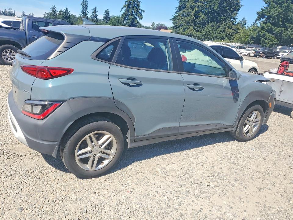 2022 Hyundai Kona VIN KM8K2CAB1NU876768 COPART salvage auction — FRONT END, WA - BILL OF SALE, sold $1,500 on 2026-07-17 (photo 3)