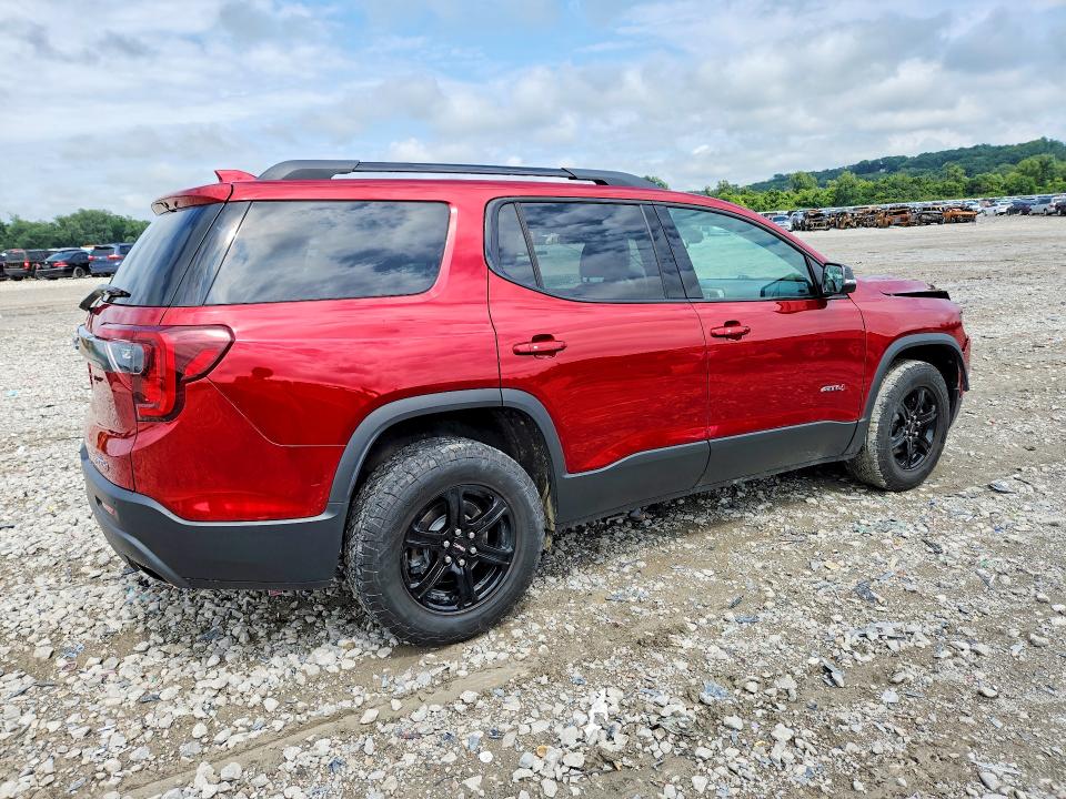 2021 Gmc Acadia VIN 1GKKNLLS7MZ203093 COPART salvage auction — FRONT END, Il - Salvage Certificate, sold $9,500 on 2026-10-05 (photo 3)