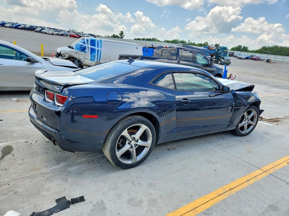 2013 Chevrolet Camaro VIN 2G1FB1E37D9151371 COPART salvage auction — FRONT END, Ky - Cert Of Title-Salvage, sold $1,050 on 2026-07-09 (photo 3)