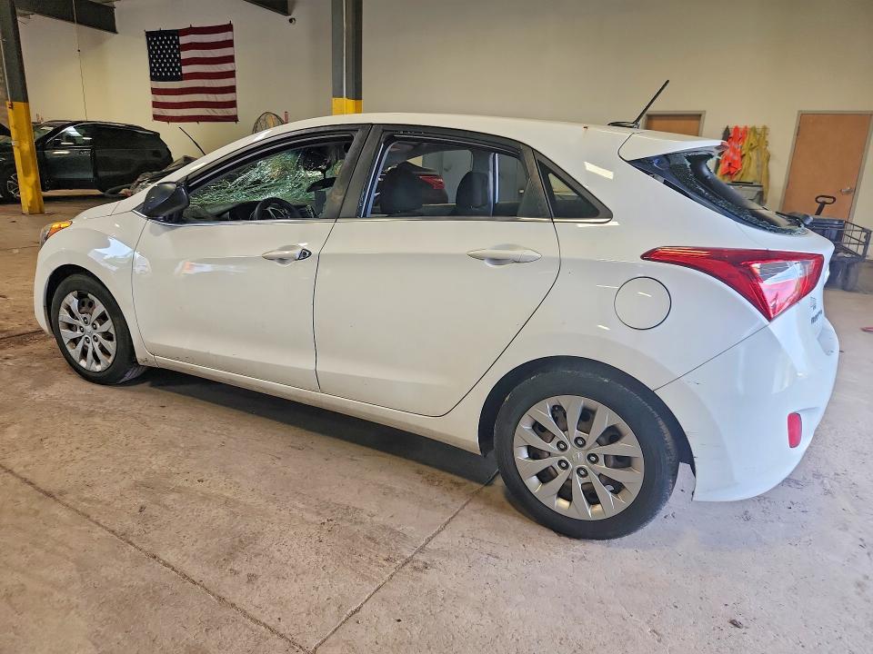 2017 Hyundai Elantra VIN KMHD35LHXHU373067 COPART salvage auction — VANDALISM, Pa - Certificate Of Salvage, sold $700 on 2026-07-20 (photo 2)