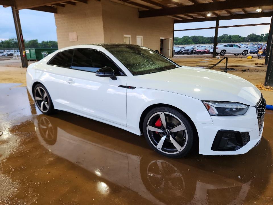 2024 Audi A5 VIN WAUTAAF54RA058829 COPART salvage auction — REAR END, Al - Cert Of Title-Salvage Title, sold $20,250 on 2026-08-13 (photo 4)
