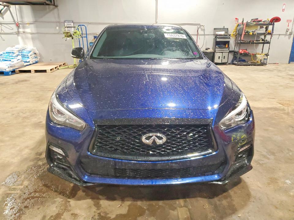 2023 Infiniti Q50 VIN JN1EV7CR9PM542956 COPART salvage auction — FRONT END, NS - CERT OF REGISTRATION, sold $275 on 2026-07-23 (photo 5)
