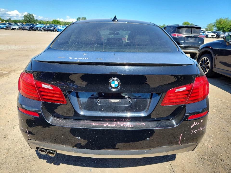 2014 BMW 5er VIN WBAFV3C56ED685655 COPART salvage auction — FRONT END, On - Permit No Brand - Unfit, sold $3,850 on 2026-07-30 (photo 6)