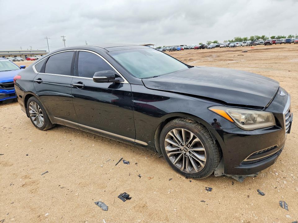 2015 Hyundai Genesis VIN KMHGN4JE9FU088562 COPART salvage auction — MECHANICAL, Tx - Certificate Of Title (P), sold $1,200 on 2026-07-30 (photo 4)