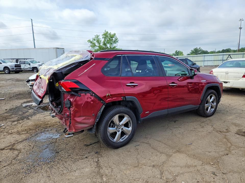 2019 Toyt Rav4 VIN JTMDWRFV7KD034004 COPART salvage auction — REAR END, OH - CERT OF TITLE-SALVAGE, sold $325 on 2026-07-28 (photo 3)