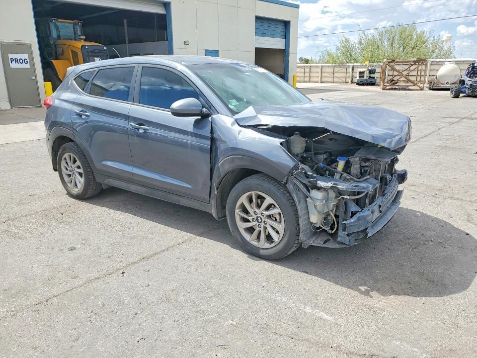 2017 Hyundai Tucson VIN KM8J23A48HU500859 COPART salvage auction — FRONT END, TX - SALVAGE VEHICLE TITLE (P), sold $1,850 on 2026-07-31 (photo 4)