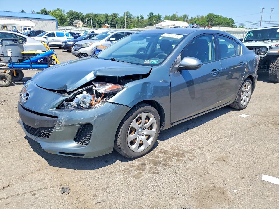 2012 Mazda 3 VIN JM1BL1UG0C1542291 COPART salvage auction — FRONT END, PA - CERTIFICATE OF SALVAGE, sold $325 on 2026-07-28 (photo 1)