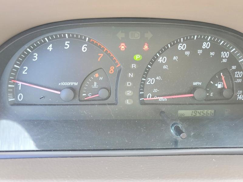2002 Toyota Camry VIN JTDBE32K520115786 COPART salvage auction — DAMAGE HISTORY, CA - SALVAGE CERTIFICATE, sold $15 on 2026-07-21 (photo 9)