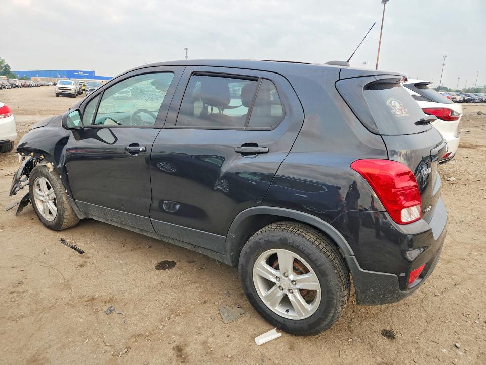 2020 Chevrolet Trax VIN KL7CJKSB0LB053260 COPART salvage auction — FRONT END, Mi - Certificate Of Title, sold $600 on 2026-07-31 (photo 2)