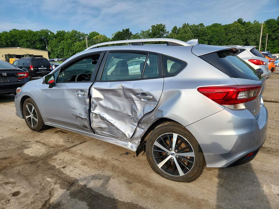 2023 Subaru Impreza VIN 4S3GTAV68P3713245 COPART salvage auction — SIDE, Ny - Mv-907A Salvage Certificate, sold $1,400 on 2026-07-28 (photo 2)