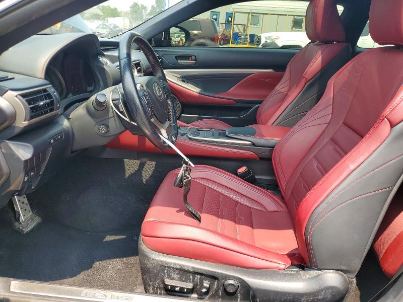 2015 Lexus Rc VIN JTHSE5BC7F5004880 COPART salvage auction — FRONT END, PA - CERTIFICATE OF SALVAGE, sold $175 on 2026-07-31 (photo 7)
