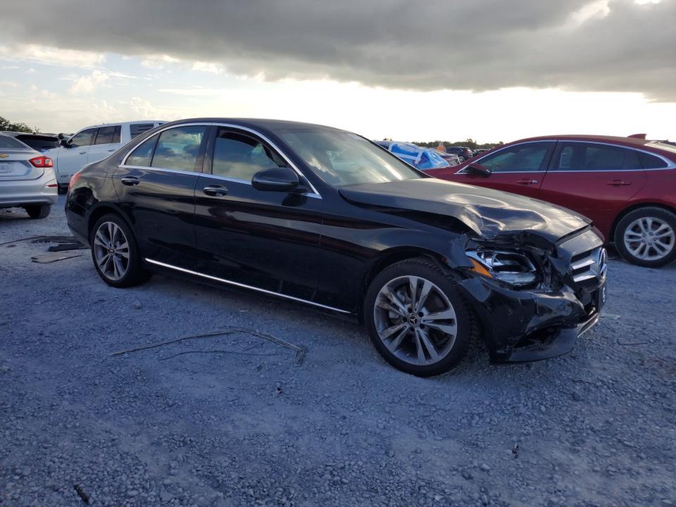 2018 Mercedes-benz C-klasse VIN 55SWF4KB6JU276795 COPART salvage auction — FRONT END, Fl - Cert Of Title Slvg Rebuildable, sold $5,500 on 2026-07-28 (photo 4)
