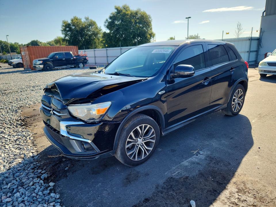 2018 Mitsubishi VIN JA4AP3AW8JZ032772 COPART salvage auction — FRONT END, FL - CERT OF TITLE SLVG REBUILDABLE, sold $2,550 on 2026-07-27 (photo 1)