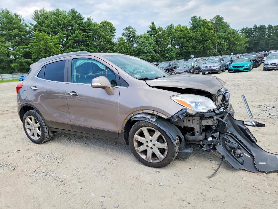 2014 Buick Encore VIN KL4CJHSB3EB721894 COPART salvage auction — FRONT END, Salvage Title, sold $400 on 2026-07-16 (photo 4)