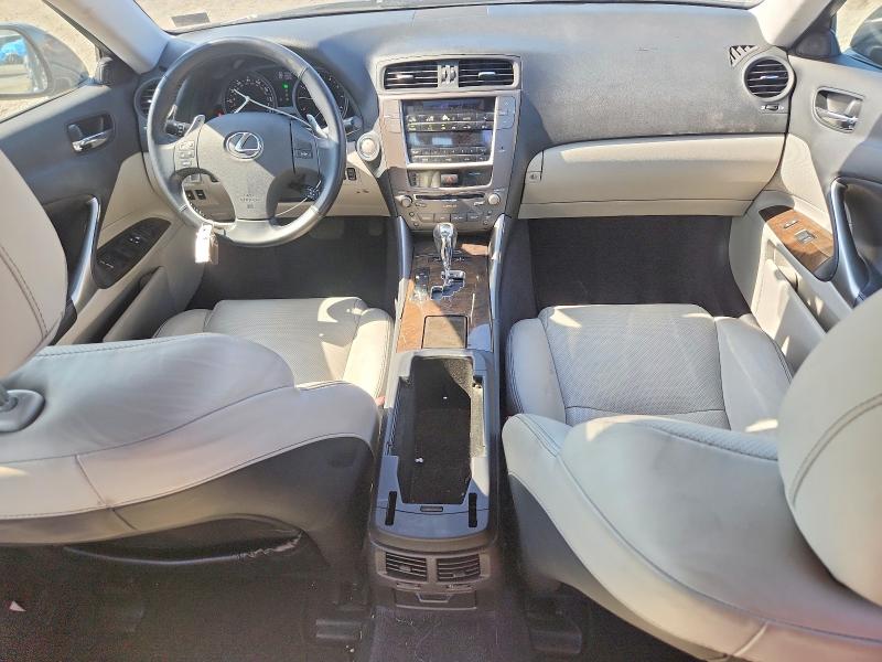 2009 Lexus Is VIN JTHBK262292091098 COPART salvage auction — REAR END, VA - CERTIFICATE OF TITLE, sold $125 on 2026-07-24 (photo 8)