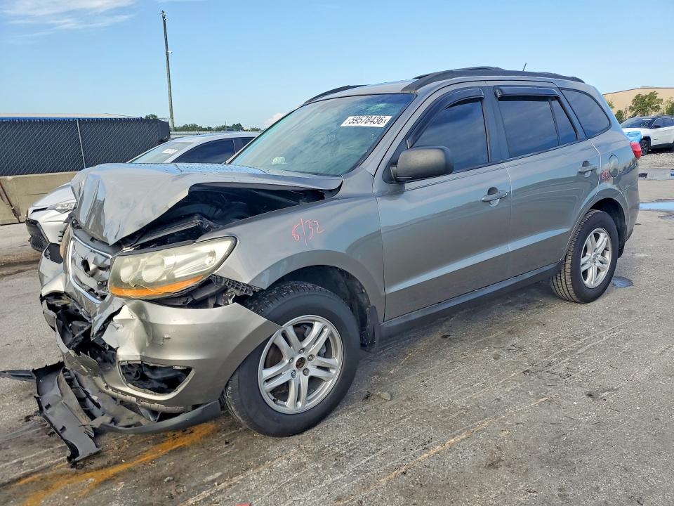 2011 Hyundai Santa fe VIN 5XYZG4AG8BG019964 COPART salvage auction — FRONT END, Fl - Cert Of Title Slvg Rebuildable, sold $650 on 2026-07-14 (photo 1)
