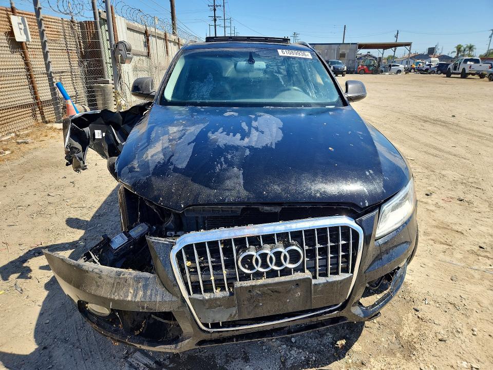 2013 Audi Q5 VIN WA1LFAFP1DA101158 COPART salvage auction — FRONT END, CA - DIS/DLR/EXP APP FOR DUP CLEAN, sold $375 on 2026-07-27 (photo 5)