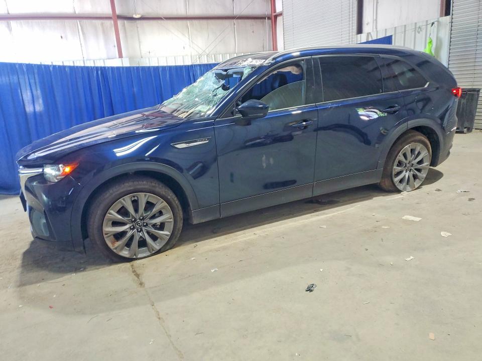 2026 Mazda Cx-90 VIN JM3KKBHD4T1387776 COPART salvage auction — ROLLOVER, FL - CERT OF TITLE SLVG REBUILDABLE (P), sold $4,450 on 2026-07-15 (photo 1)