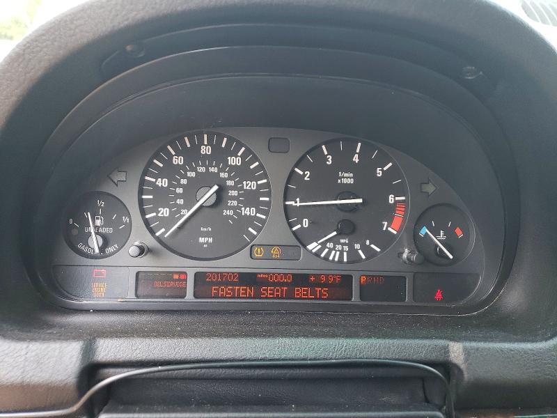 2005 BMW X5 VIN 5UXFA13535LY11834 COPART salvage auction — ENGINE BURN, Ga - Cert Of Title-Salvage, sold $200 on 2026-07-28 (photo 9)