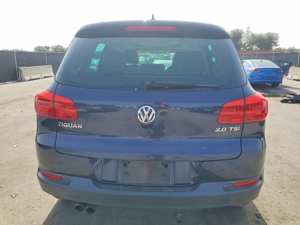 2015 Volkswagen Tiguan VIN WVGAV7AX7FW566054 COPART salvage auction — FRONT END, Fl - Cert Of Title Slvg Rebuildable, sold $650 on 2026-07-16 (photo 6)