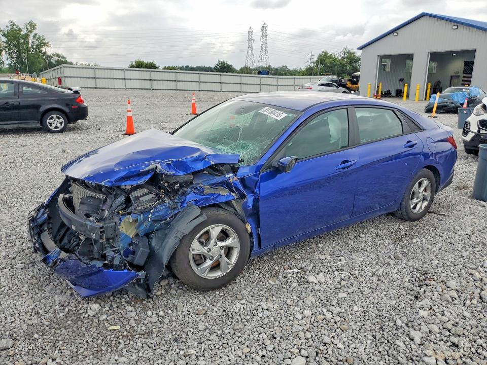 2021 Hyundai VIN KMHLL4AG5MU150607 COPART salvage auction — FRONT END, Oh - Cert Of Title-Salvage, sold $1,800 on 2026-07-31 (photo 1)