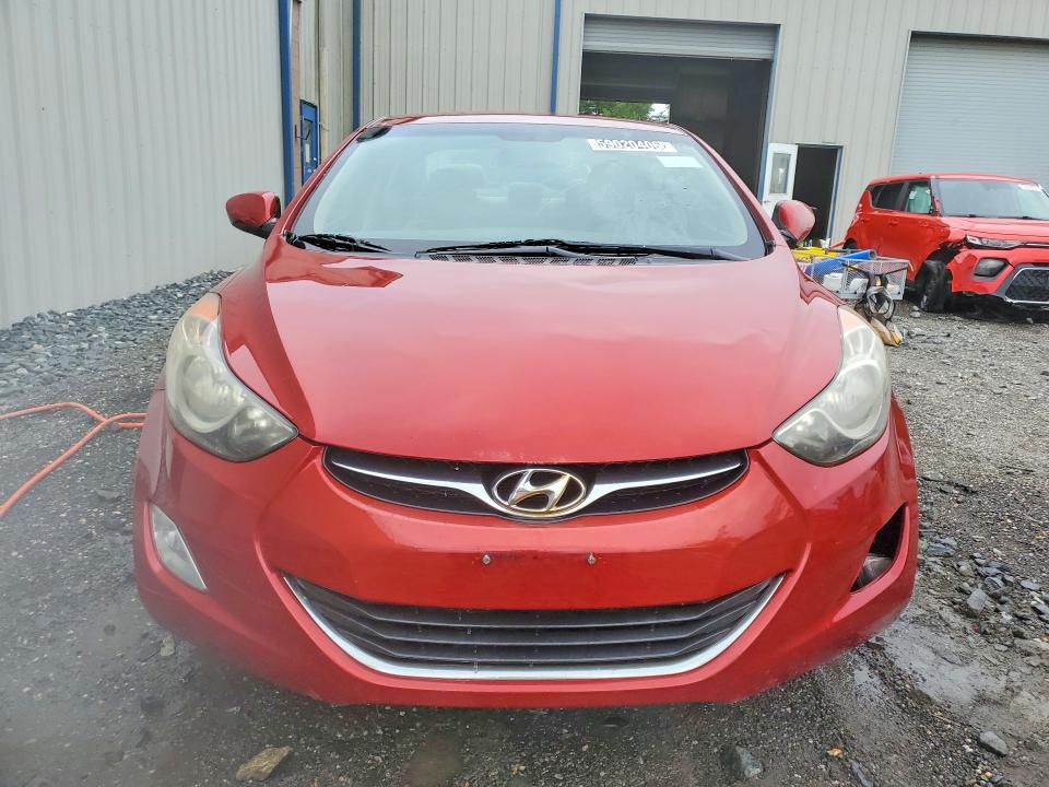 2013 Hyundai Elantra VIN KMHDH4AE7DU535915 COPART salvage auction — SIDE, WV - CERTIFICATE OF TITLE, sold $200 on 2026-07-28 (photo 5)